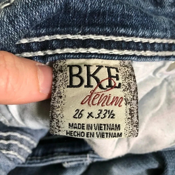 BKE DENIM | distressed bootcut - Picture 6 of 8